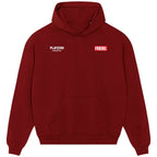 Brad Friedel hoodie – red men's hoodie featuring the Brad Friedel Players Couture logo
