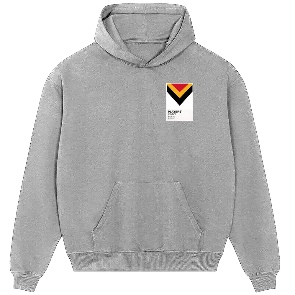 Bradford Bulls Classic Rugby League Shirt Colours Frame Men's Hoodie