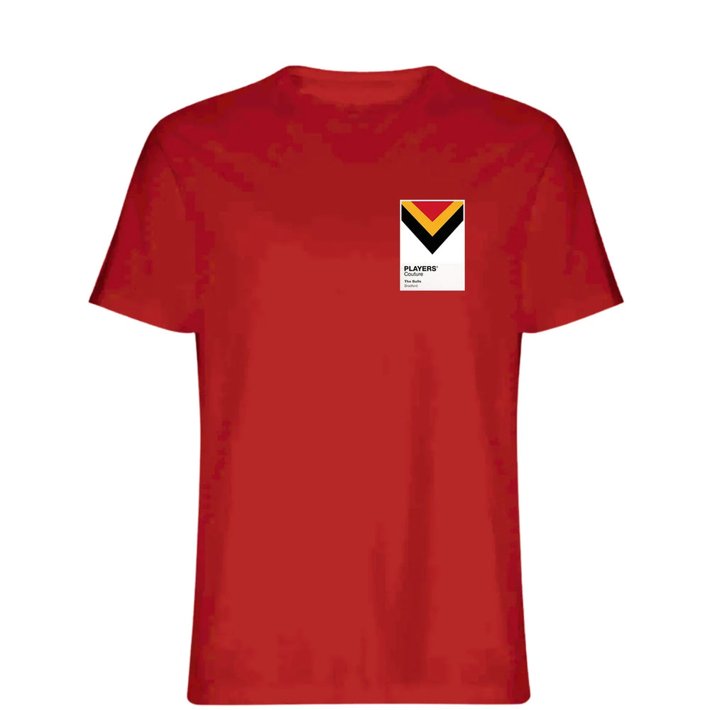 Bradford Bulls Classic Rugby League Shirt Colours Frame Men's T-Shirt