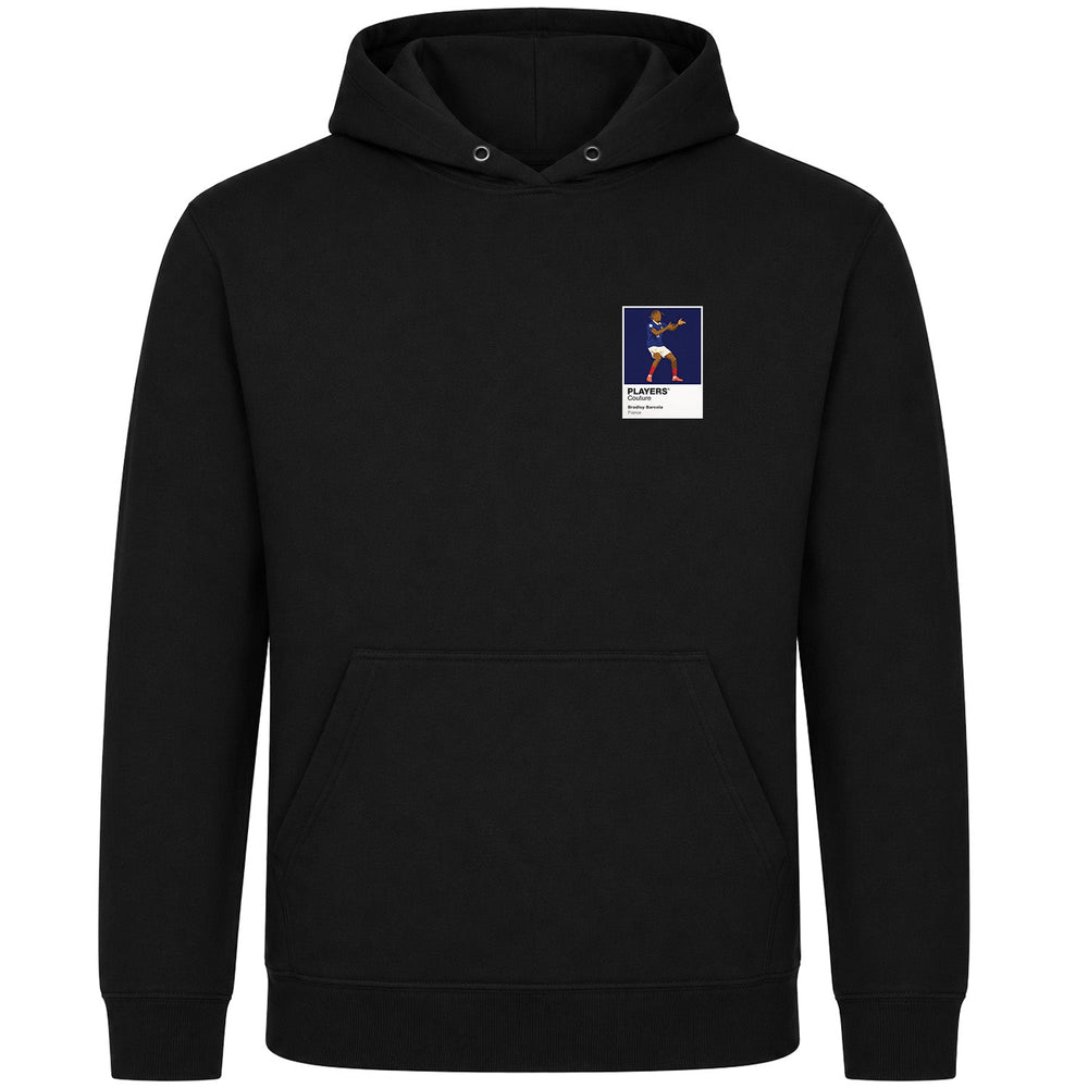 Bradley Barcola France Men's Hoodie - Black