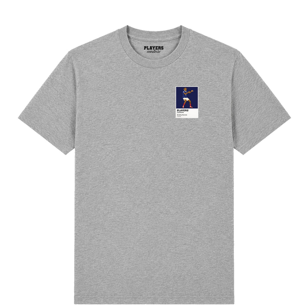Bradley Barcola France Men's T-Shirt - Grey