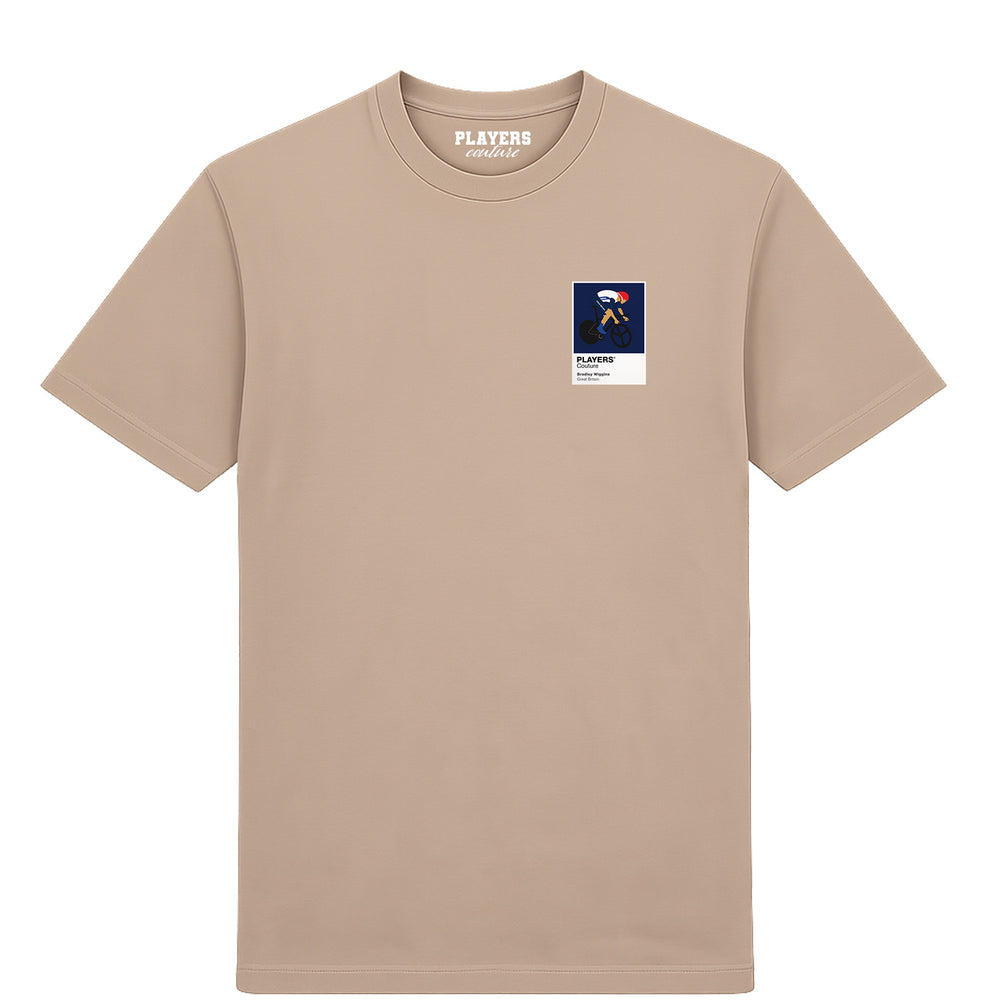 Bradley Wiggins Olympics Icon Frame Men's T-Shirt - Desert Sand