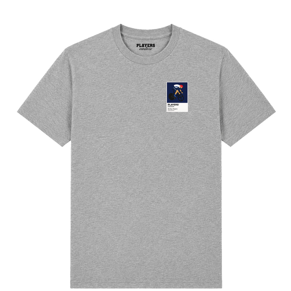 Bradley Wiggins Olympics Icon Frame Men's T-Shirt - Gray