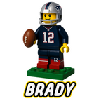 Tom Brady Toy Logo Players Couture Kids T-Shirt