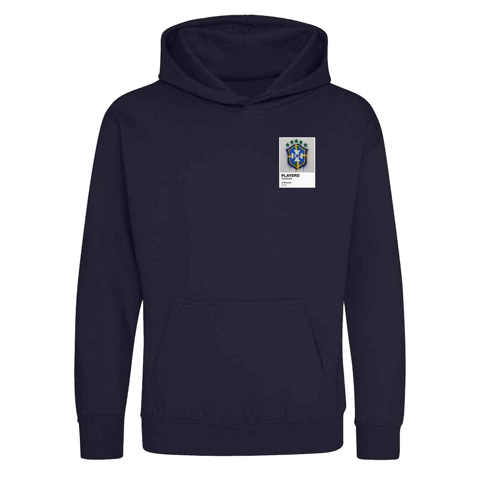 Brazil Graffiti Frame Kids Hoodie - brazil graffiti frame kids navy hoodie