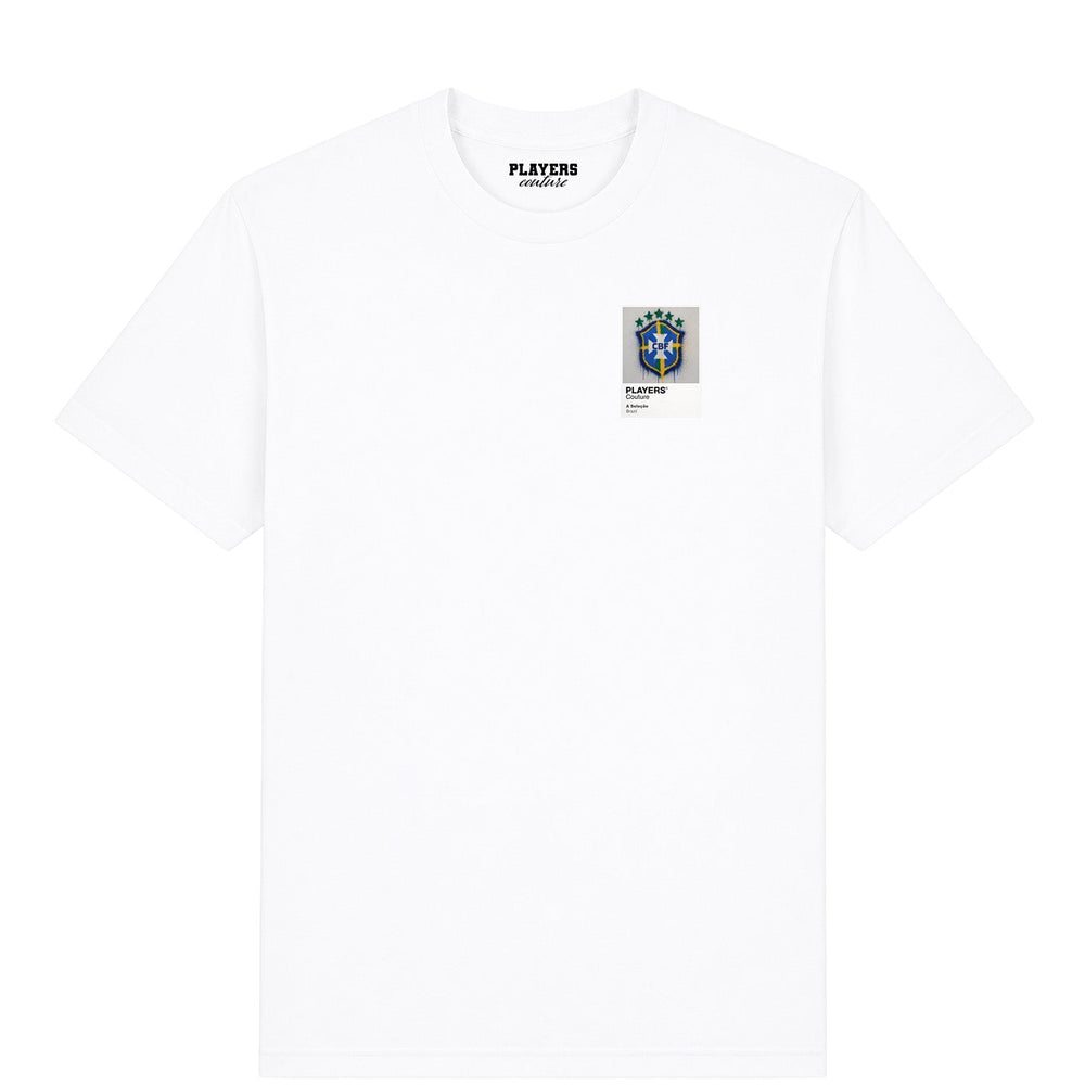Brazil Logo Graffiti Frame Men's T-Shirt - brazil graffiti frame mens white tshirt