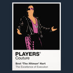 Bret Hart Wrestling Icon Frame Men's T-Shirt