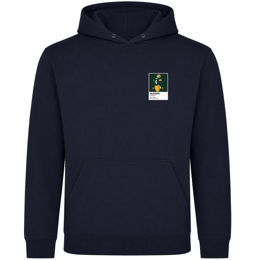 Brett Favre Packers American Football Icon Frame Men's Hoodie