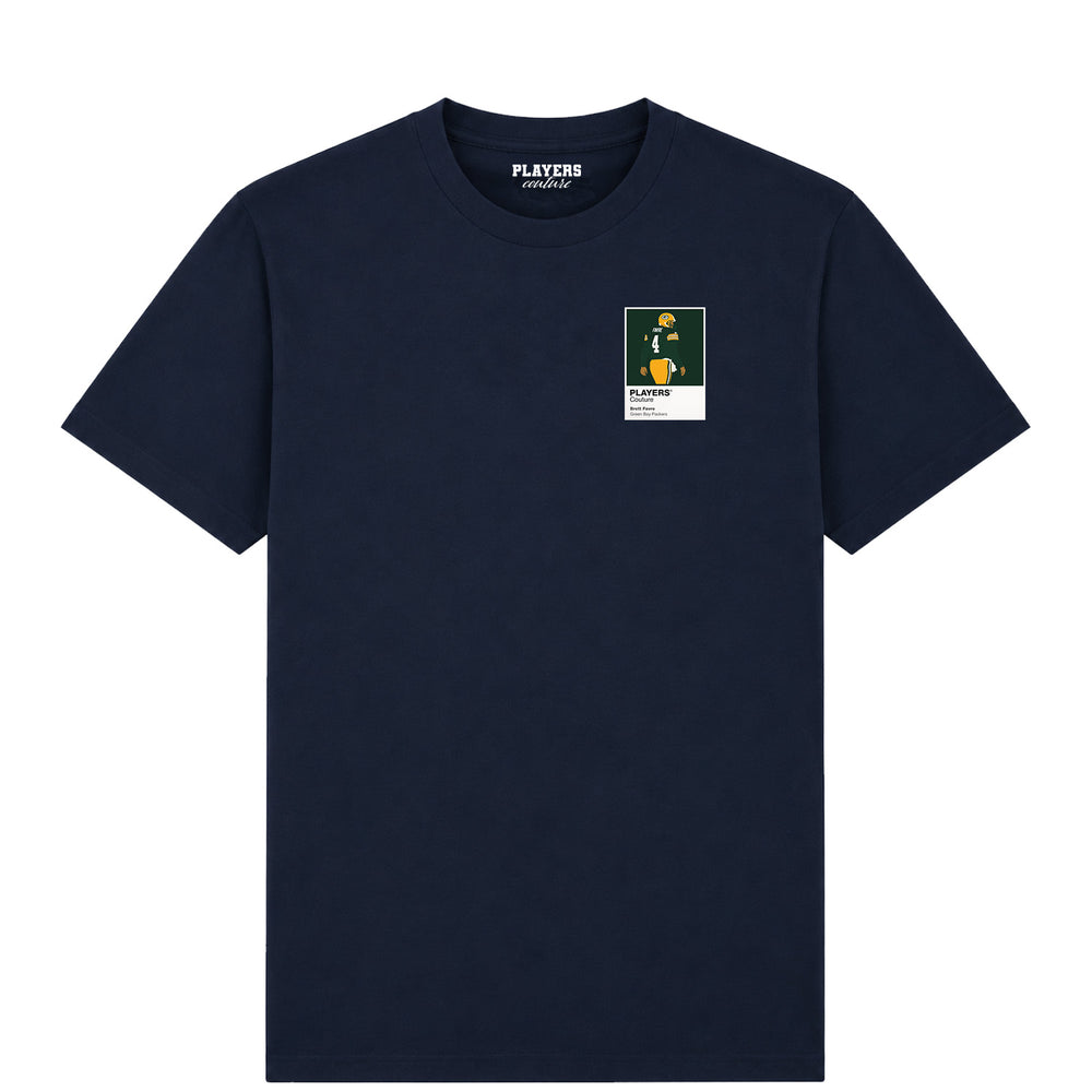 Brett Favre Packers American Football Icon Frame Men's T-Shirt