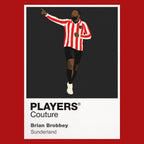 Brian Brobbey Sunderland Icon Frame artwork in red