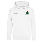 Brian Clough Logo Players Couture Kids Hoodie White