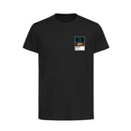 Brian Clough Nottingham Forest Icons in Lights Frame Kids T-Shirt in Black