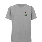 Brian Clough t-shirt – grey men's t-shirt featuring the Brian Clough Players Couture logo