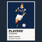 Brian Laudrup Glasgow Rangers Icon Frame — Navy