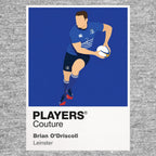 Brian O'Driscoll Leinster Rugby Union Icon Frame Men's Hoodie – image 6