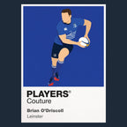 Brian O'Driscoll Leinster Rugby Union Icon Frame Men's T-Shirt – image 8