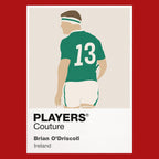 Brian O'Driscoll Rugby Union Icon Frame Men's T-Shirt – image 10