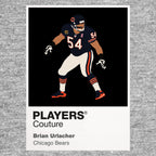 Brian Urlacher Bears American Football Icon Frame Men's T-Shirt