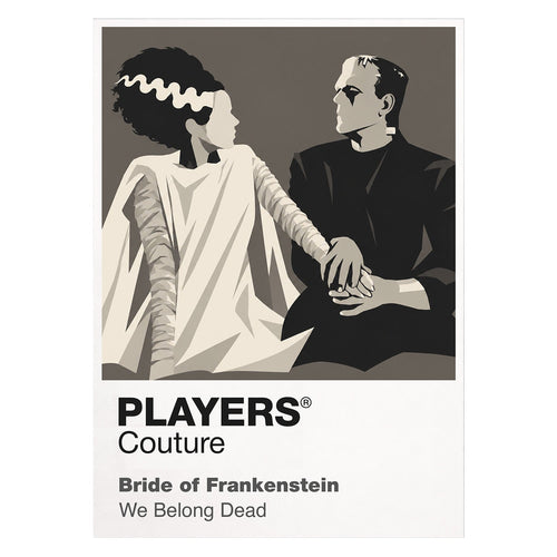 Bride of Frankenstein the Bride's towering hair, lightning-white streaks and brief, unforgettable awakening Icon Frame artwork on white