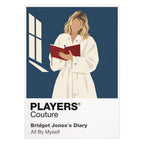 Bridget Jones Bridget Jones with her diary, London wardrobe and determinedly imperfect optimism Icon Frame artwork on white