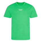 Essentials Collection t-shirt – green men's t-shirt with white Essentials Collection letters and Players Couture logo on the