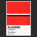 Bristol City Classic Football Shirt Colours Frame Men's T-Shirt – black close-up detail shot of the Bristol City Players