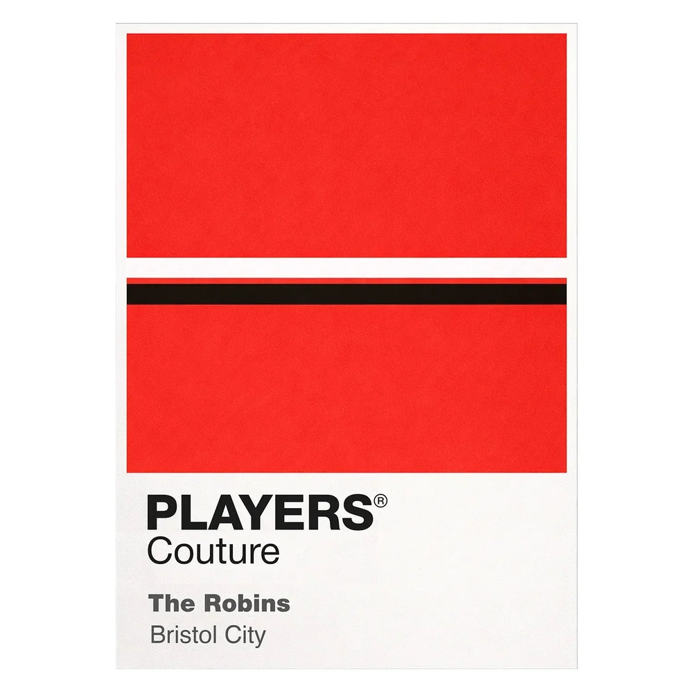 Bristol City Classic Football Shirt Colours Frame Men's T-Shirt – white close-up detail shot of the Bristol City Players