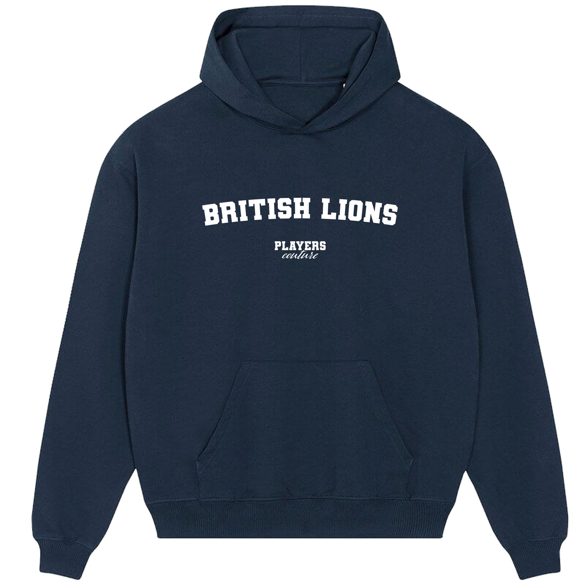 British Lions Players Couture Men's Casual Hoodie Navy