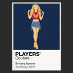 Britney Spears Britney Spears's headset microphone, choreography and Y2K performance styling Icon Frame artwork in black