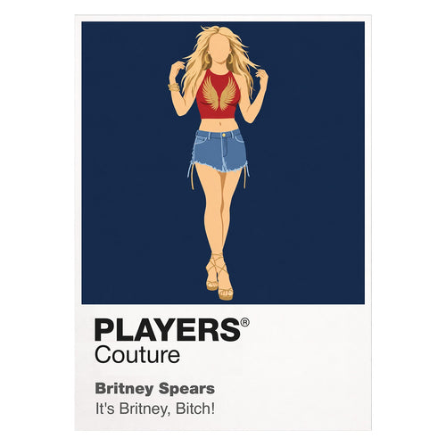 Britney Spears Britney Spears's headset microphone, choreography and Y2K performance styling Icon Frame artwork on white