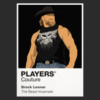 Brock Lesnar Wrestling Icon Frame Men's Hoodie