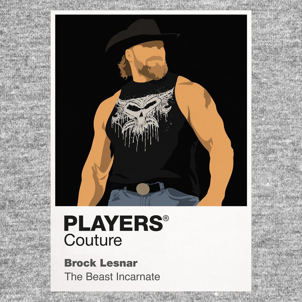Brock Lesnar Wrestling Icon Frame Men's Hoodie