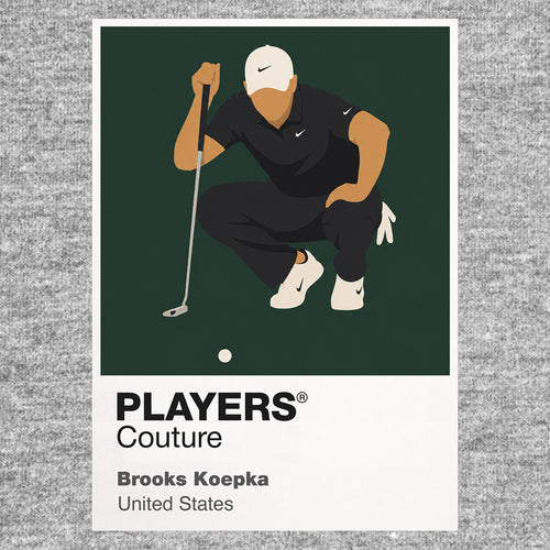 Brooks Koepka Golf Icon Frame - Icon Design