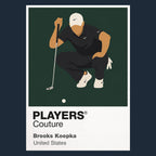 Brooks Koepka Golf Icon Frame Men's T-Shirt