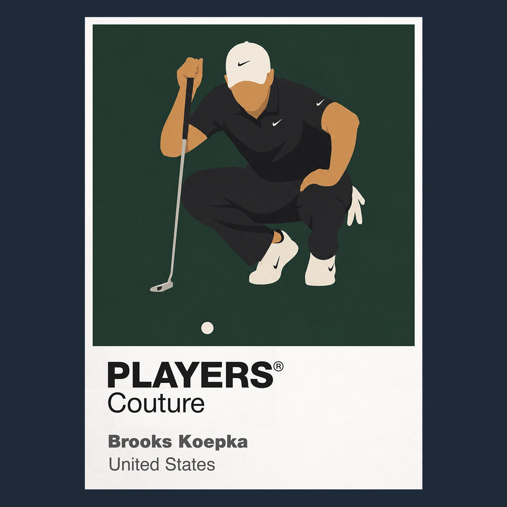 Brooks Koepka Golf Icon Frame Men's Polo Shirt