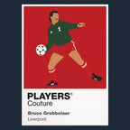 Bruce Grobbelaar Liverpool Icon Frame — Navy