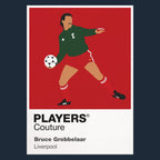 Bruce Grobbelaar Liverpool Icon Frame — Navy