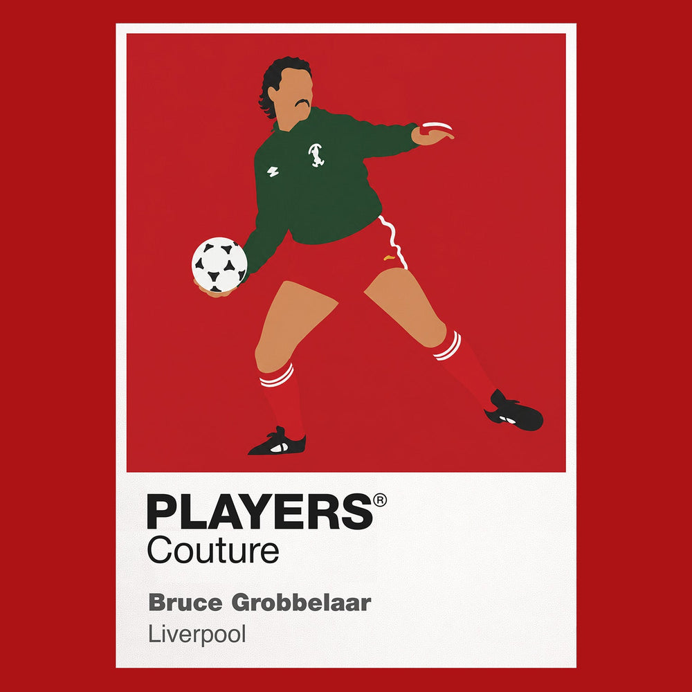 Bruce Grobbelaar Liverpool Icon Frame — Red