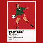 Bruce Grobbelaar Liverpool Icon Frame — Red