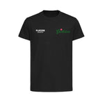 Bruce Grobbelaar t-shirt – black kids' t-shirt featuring the Bruce Grobbelaar Players Couture logo