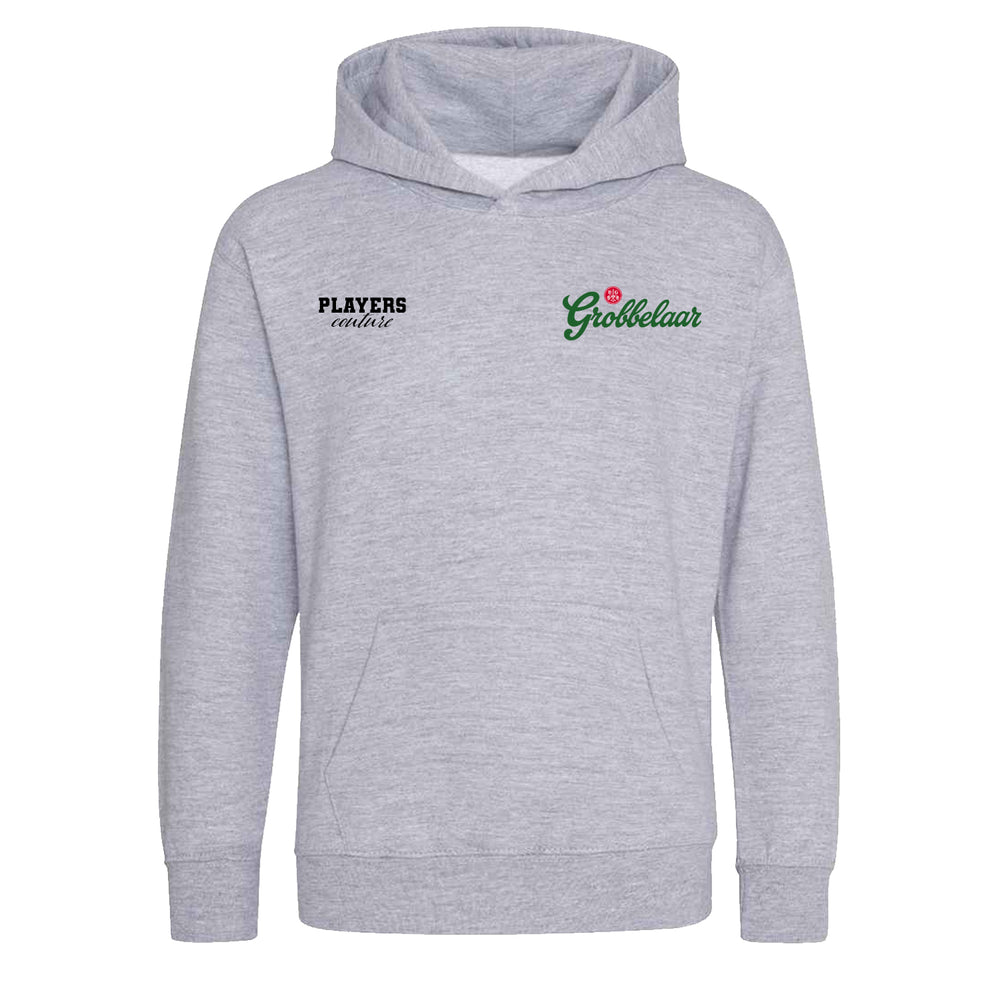 Bruce Grobbelaar Logo Players Couture Kids Hoodie Gray