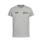 Bruce Grobbelaar t-shirt – grey kids' t-shirt featuring the Bruce Grobbelaar Players Couture logo