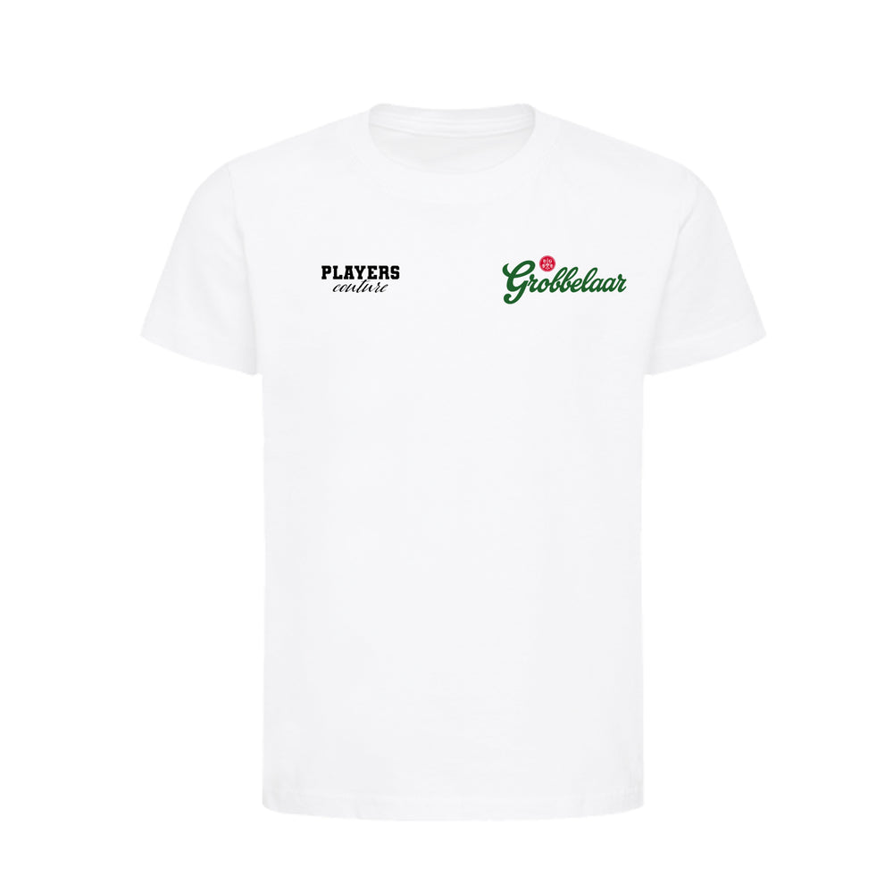 Bruce Grobbelaar Logo Players Couture Kids T-Shirt White