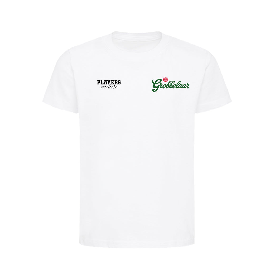 Bruce Grobbelaar Logo Players Couture Kids T-Shirt White
