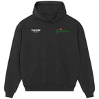 Bruce Grobbelaar hoodie – black men's hoodie featuring the Bruce Grobbelaar Players Couture logo