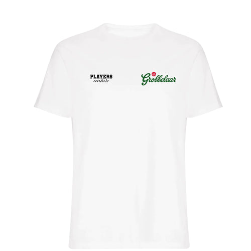 Bruce Grobbelaar Logo Players Couture Mens T-Shirt White