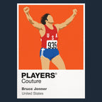 Bruce Jenner Olympics Icon Frame Men's Hoodie