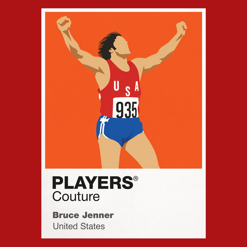 Bruce Jenner Olympics Icon Frame Men's Hoodie