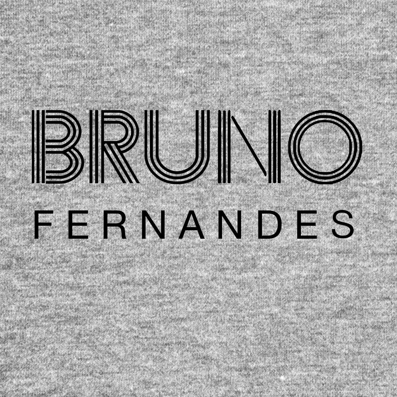 Bruno Fernandes Logo Players Couture Mens T-Shirt