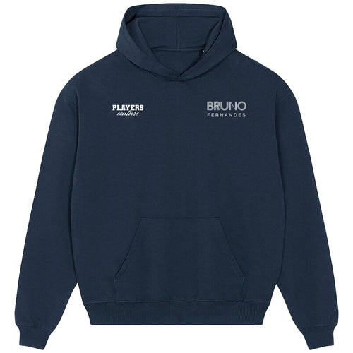 Bruno Fernandes Logo Players Couture Men's Casual Hoodie Navy